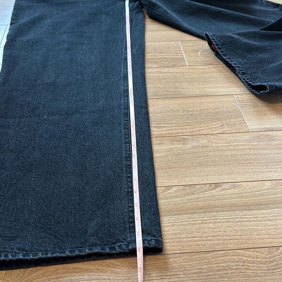 NWT black wide leg jean by Tibi - Picture 9 of 9